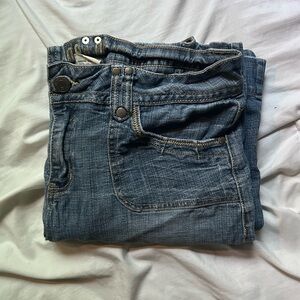 Low rise Stylish Blue Flare & Wide Leg Jeans